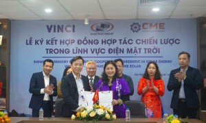Hợp tác trong lĩnh vực điện mặt trời giữa VINCI E&C - Nam Phát Group - CME SOLAR