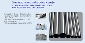 Giới thiệu danh mục sản phẩm sắt, thép, Inox của Nam Phát Group