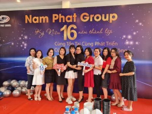 Trụ sở Nam Phát Group kỷ niệm 16 năm thành lập Tập Đoàn