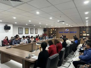 Họp tổng kết và tiệc cuối năm tại Trụ sở Nam Phát Group