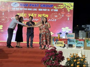 Tiệc tất niên cụm Nhà máy Nam Phát Group phía nam