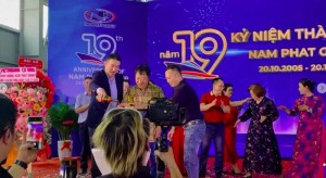 Khánh thành nhà máy cán ủ Inox cuộn Kỳ Nam tại KCN Nam Thuận - Long An