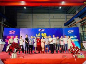 Cụm nhà máy thép, đóng tàu và cảng Nam Phát - Quảng Ninh kỷ niệm 19 năm thành lập