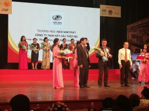 Nam Phát Group vinh dự nhận giải thưởng top 10 Thương hiệu Việt 2018.